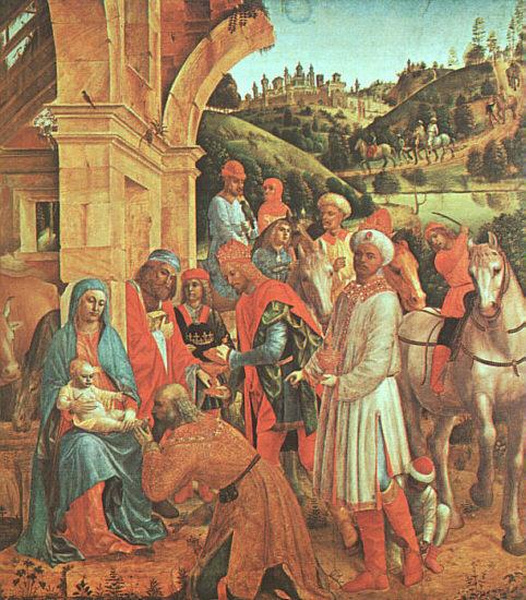 FOPPA, Vincenzo The Adoration of the Kings dfg oil painting image